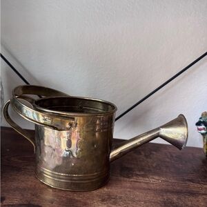 Brass Watering Can - Decorative Vintage Style